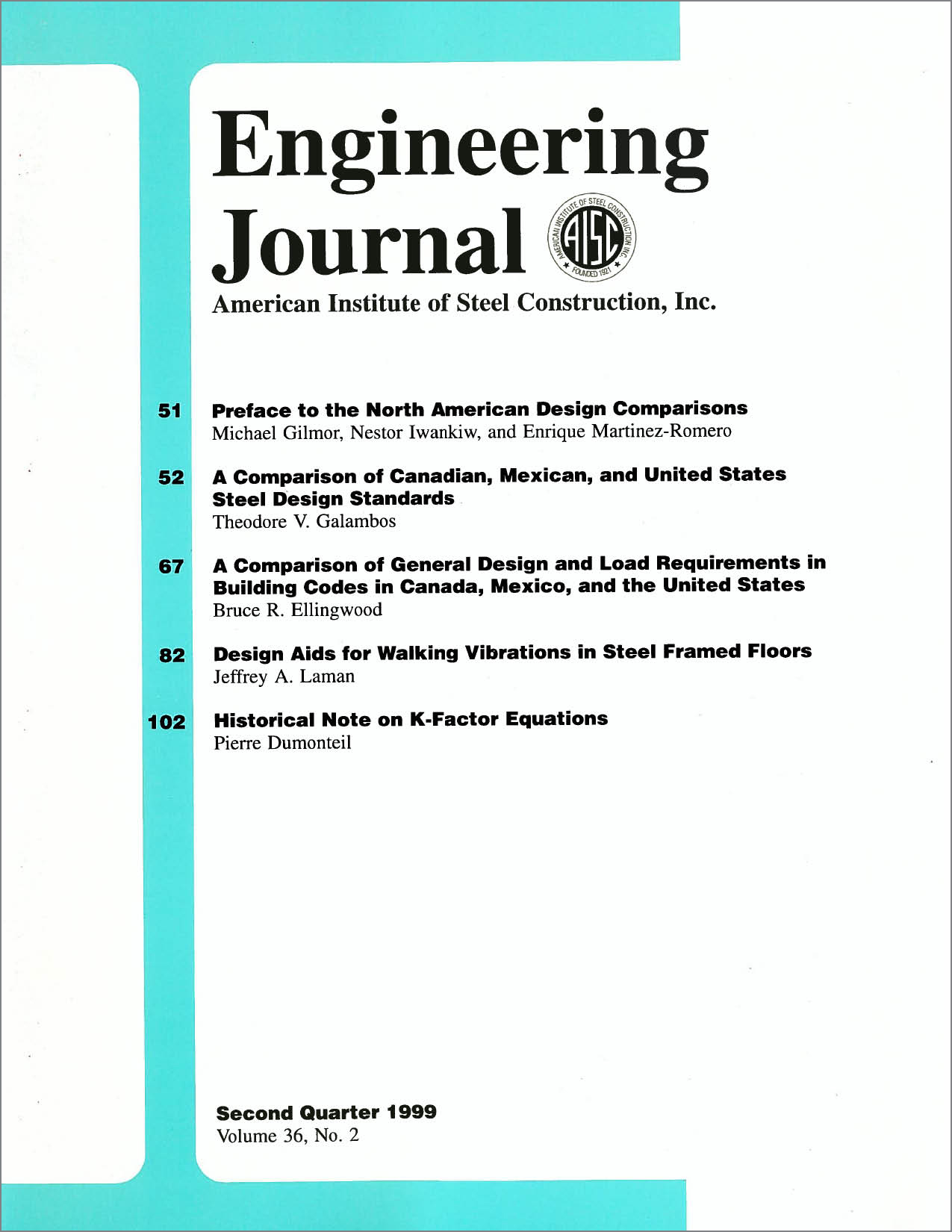 Engineering Journal cover image