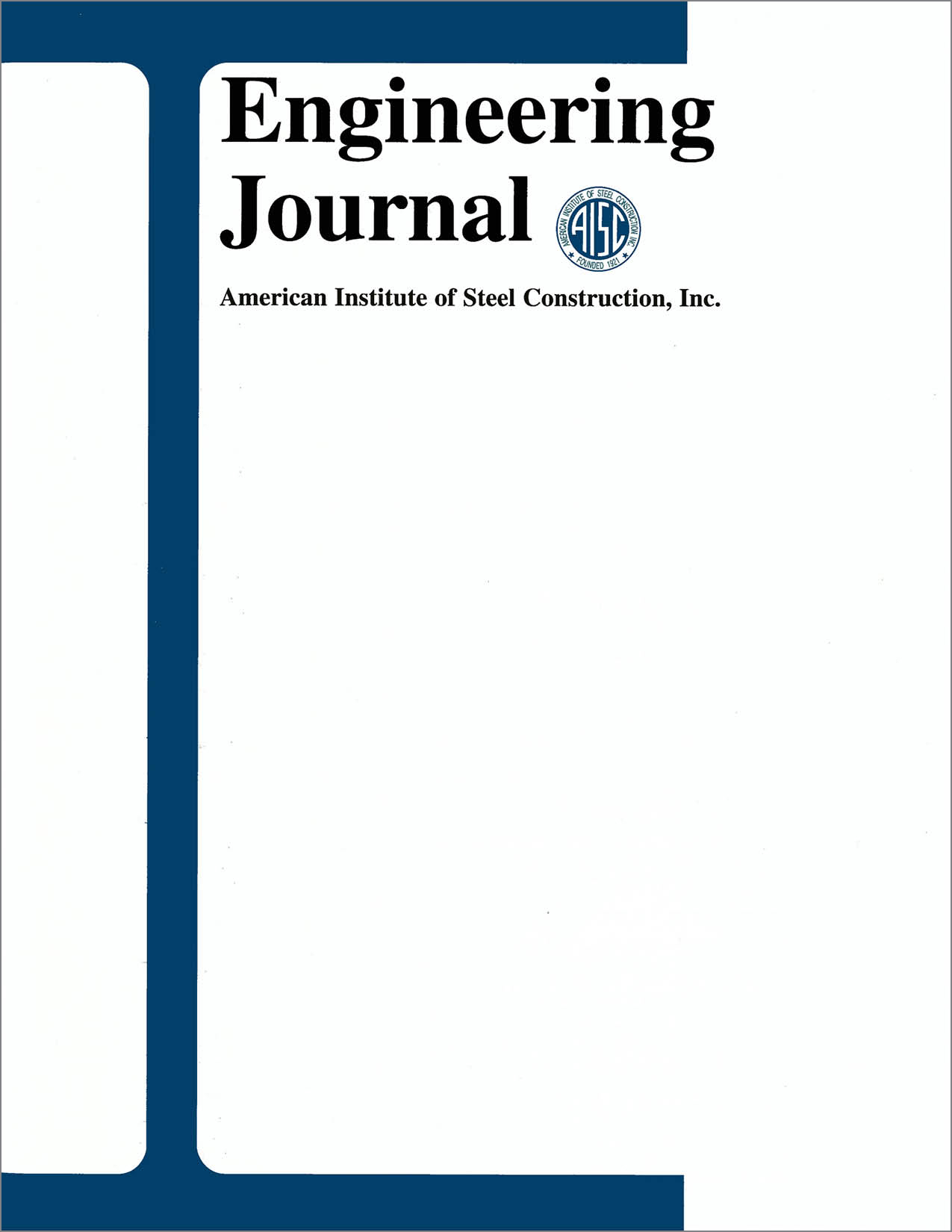 Engineering Journal cover image