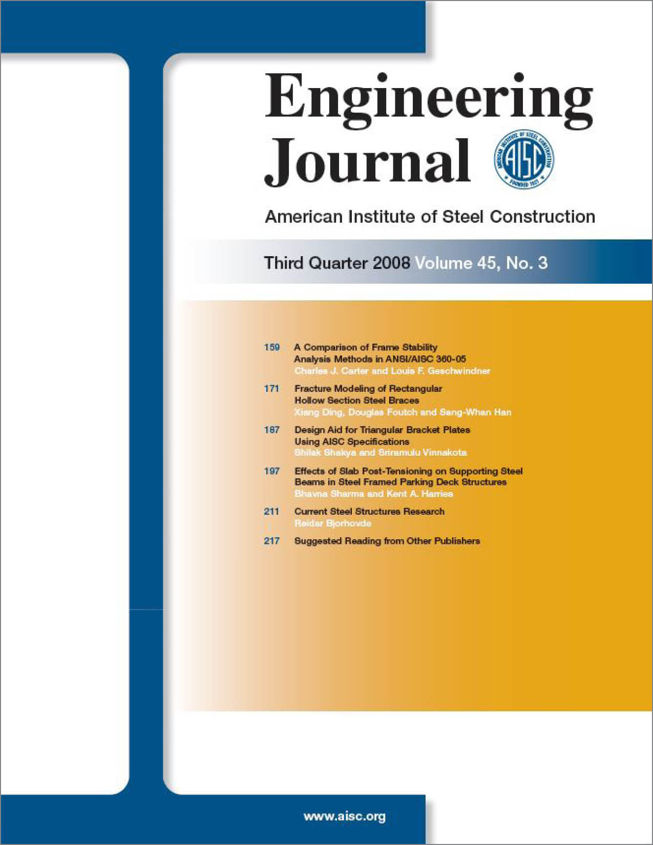 Engineering Journal cover image