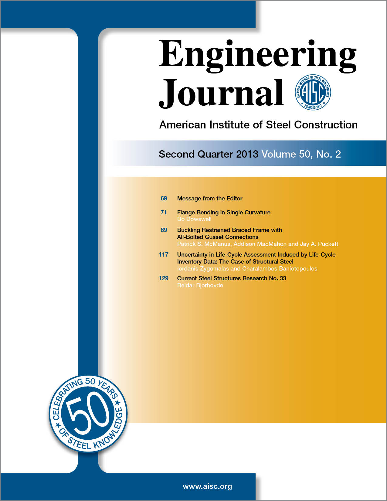 Engineering Journal cover image