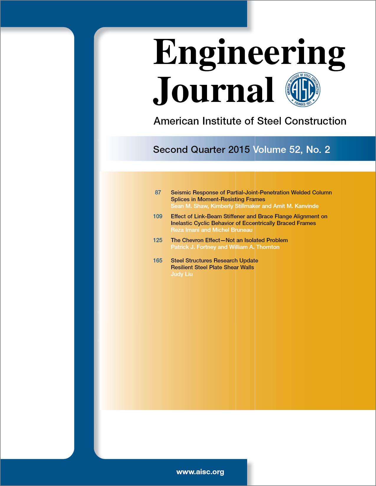 Engineering Journal cover image