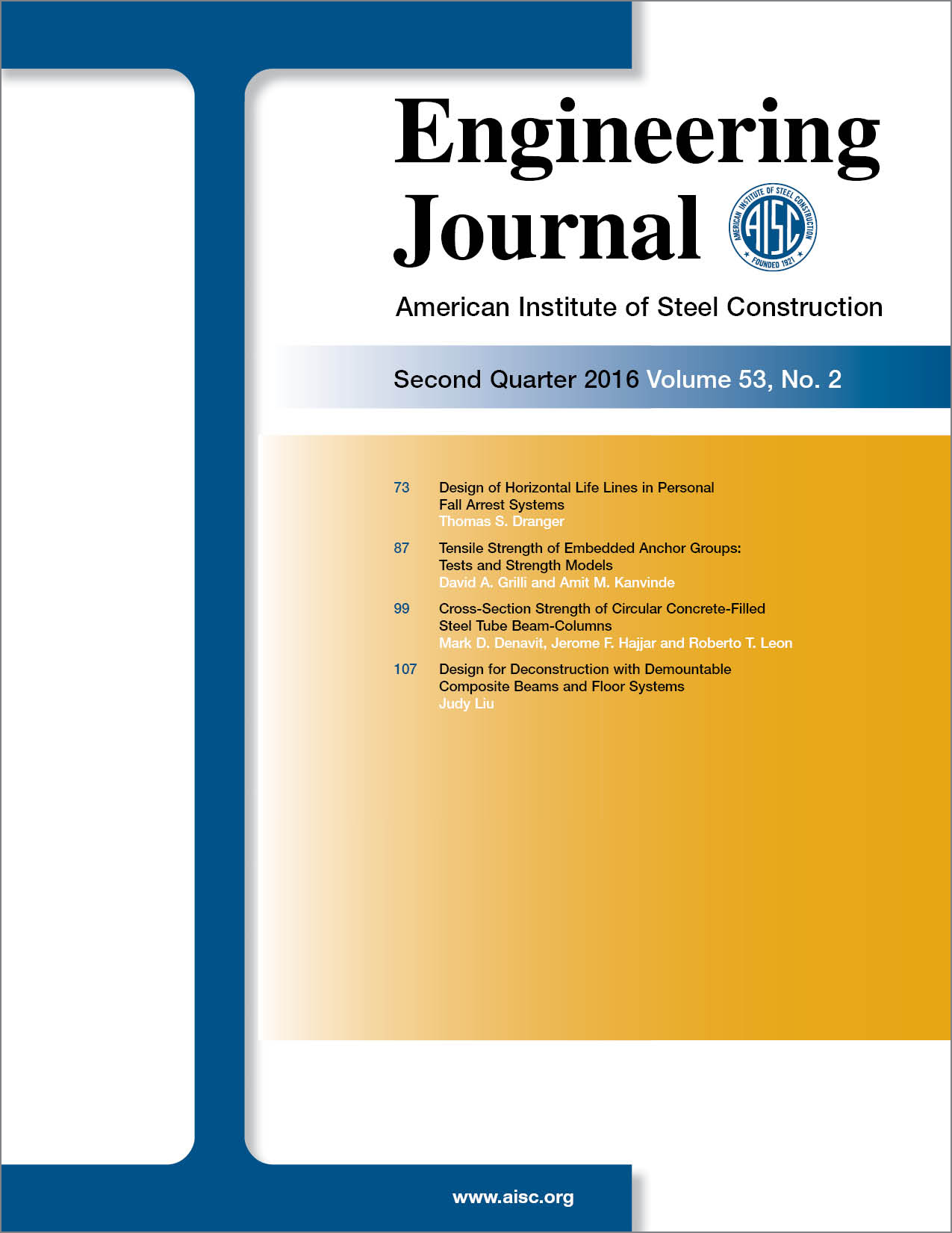 Engineering Journal cover image