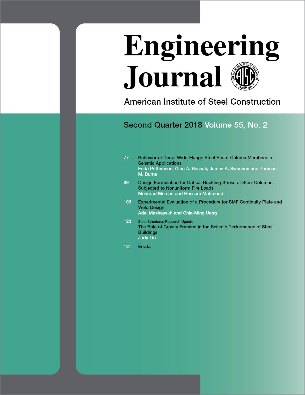 Engineering Journal cover image