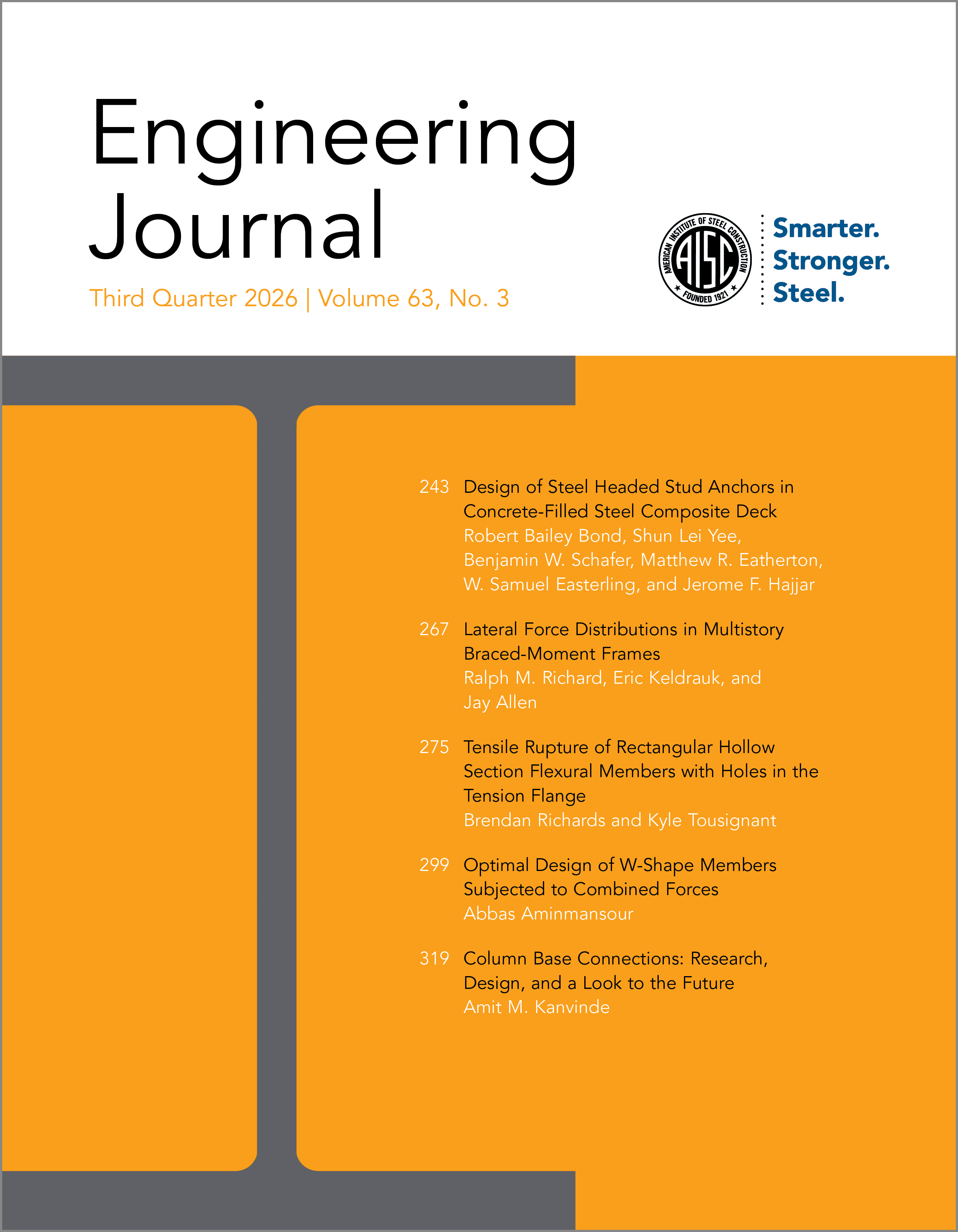 					View Vol. 63 No. 3 (2026): Third Quarter 2026
				